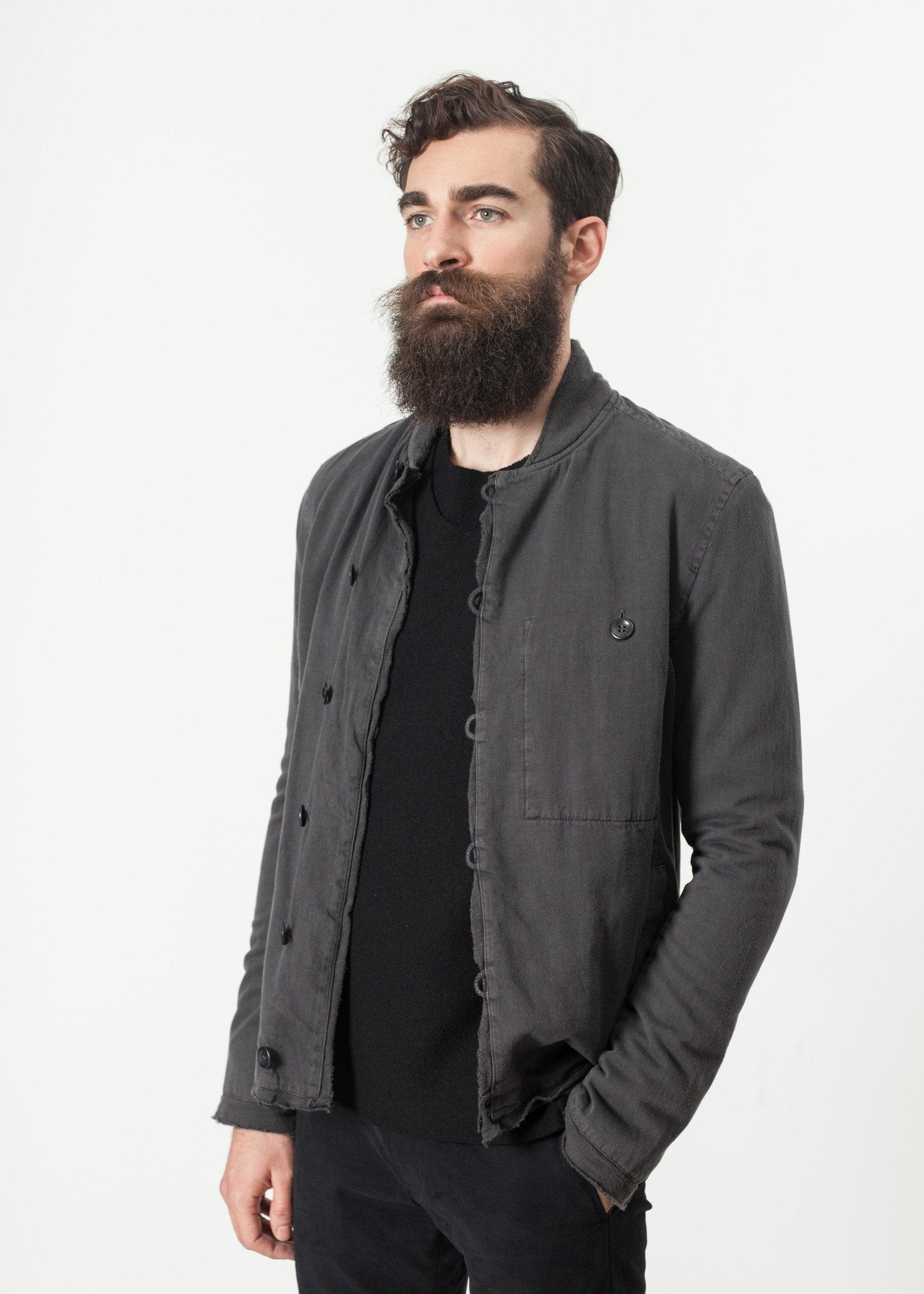 Goof Jacket in Tar - mageplaza100.myshopify.com - Hannes Roether - [variant_title]