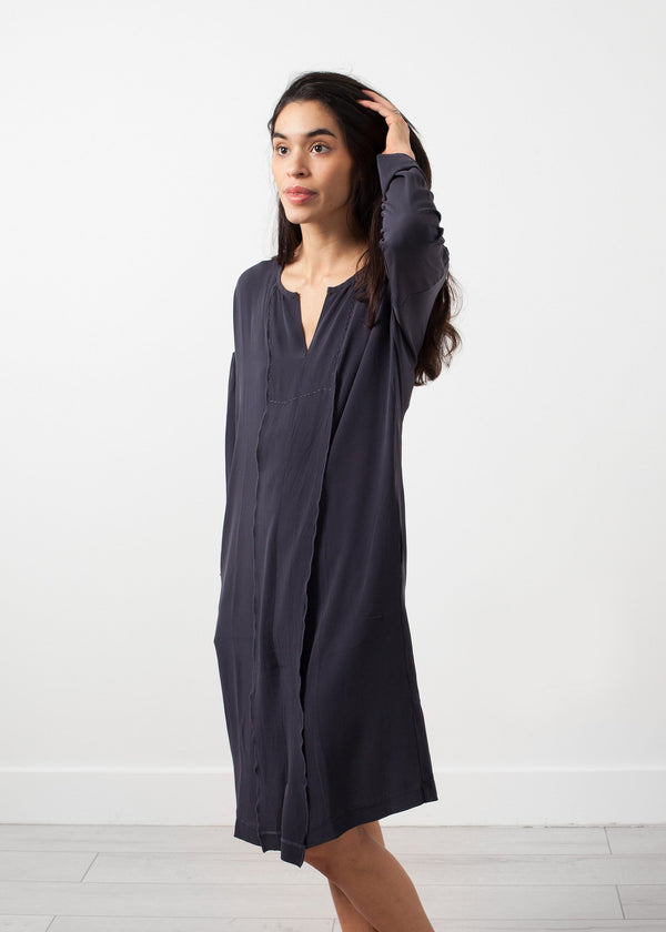 Long Sleeve Silk Dress - mageplaza100.myshopify.com - Kristensen du Nord - [variant_title]