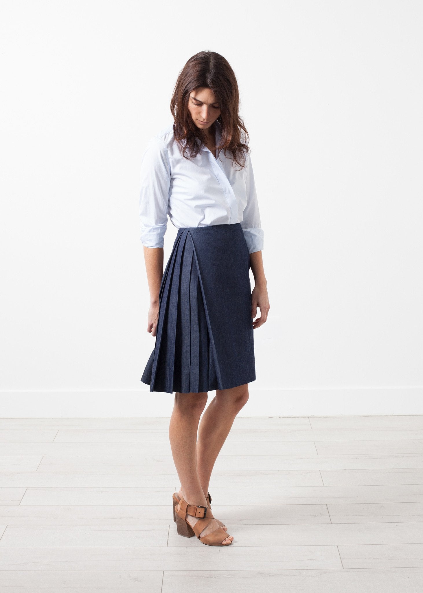 Side Pleat Skirt - mageplaza100.myshopify.com - Gianfranco Scotti - [variant_title]