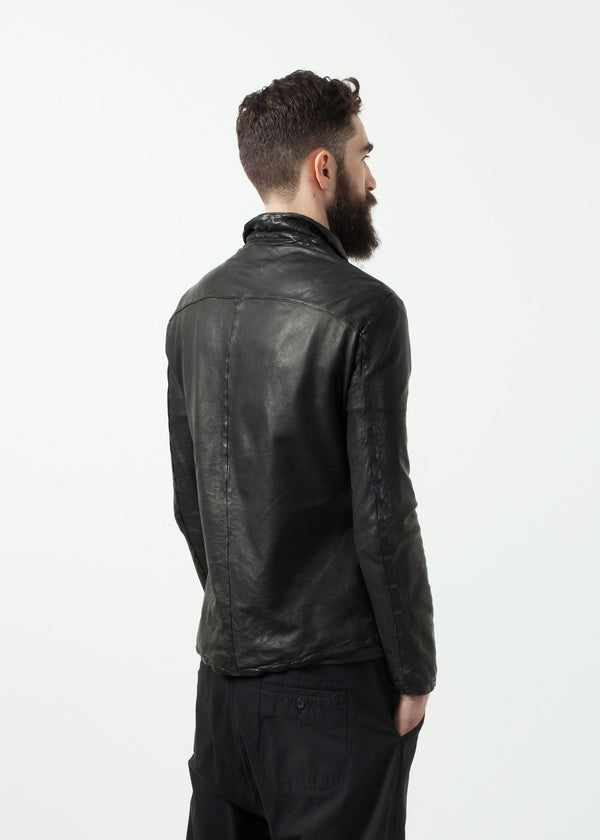 Distressed Motorcycle Jacket - mageplaza100.myshopify.com - Giorgio Brato - [variant_title]