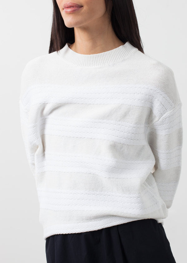 Wide Stripe Sweater - mageplaza100.myshopify.com - Sayaka Davis - [variant_title]