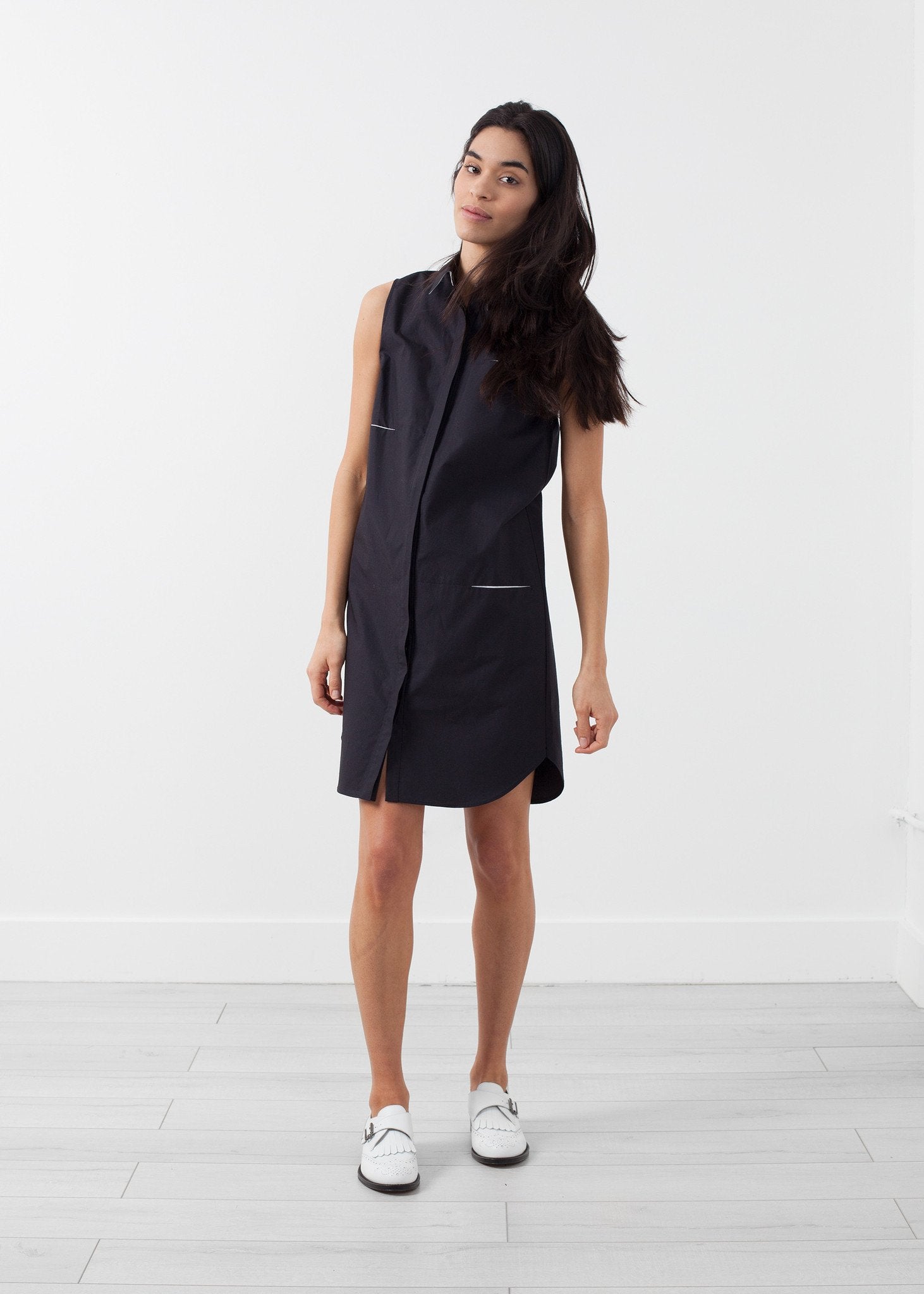 Sleeveless Hidden Pocket Dress - mageplaza100.myshopify.com - Sayaka Davis - [variant_title]