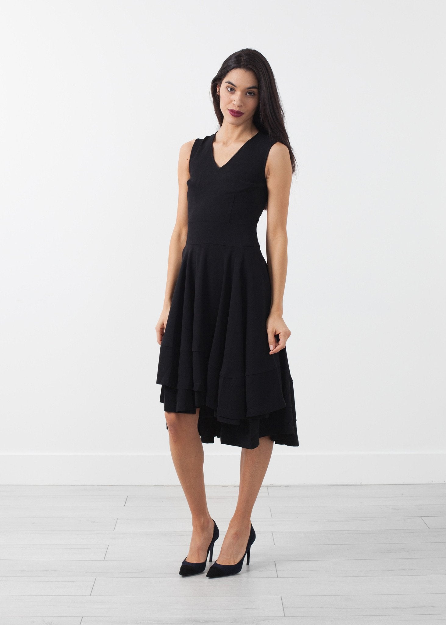 V-Neck Dress - mageplaza100.myshopify.com - Co - [variant_title]