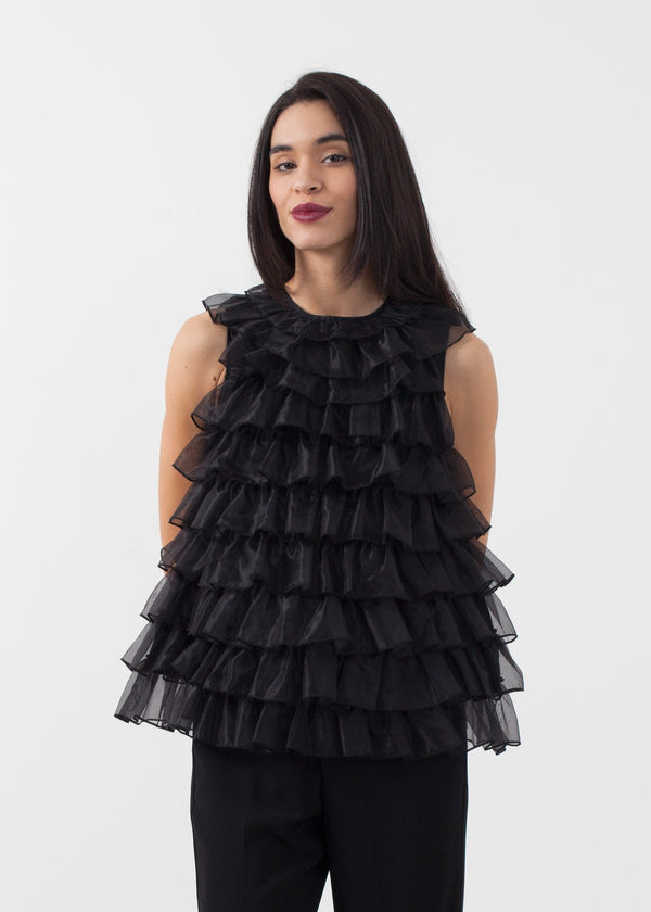 Organza Ruffle Top - mageplaza100.myshopify.com - Co - [variant_title]