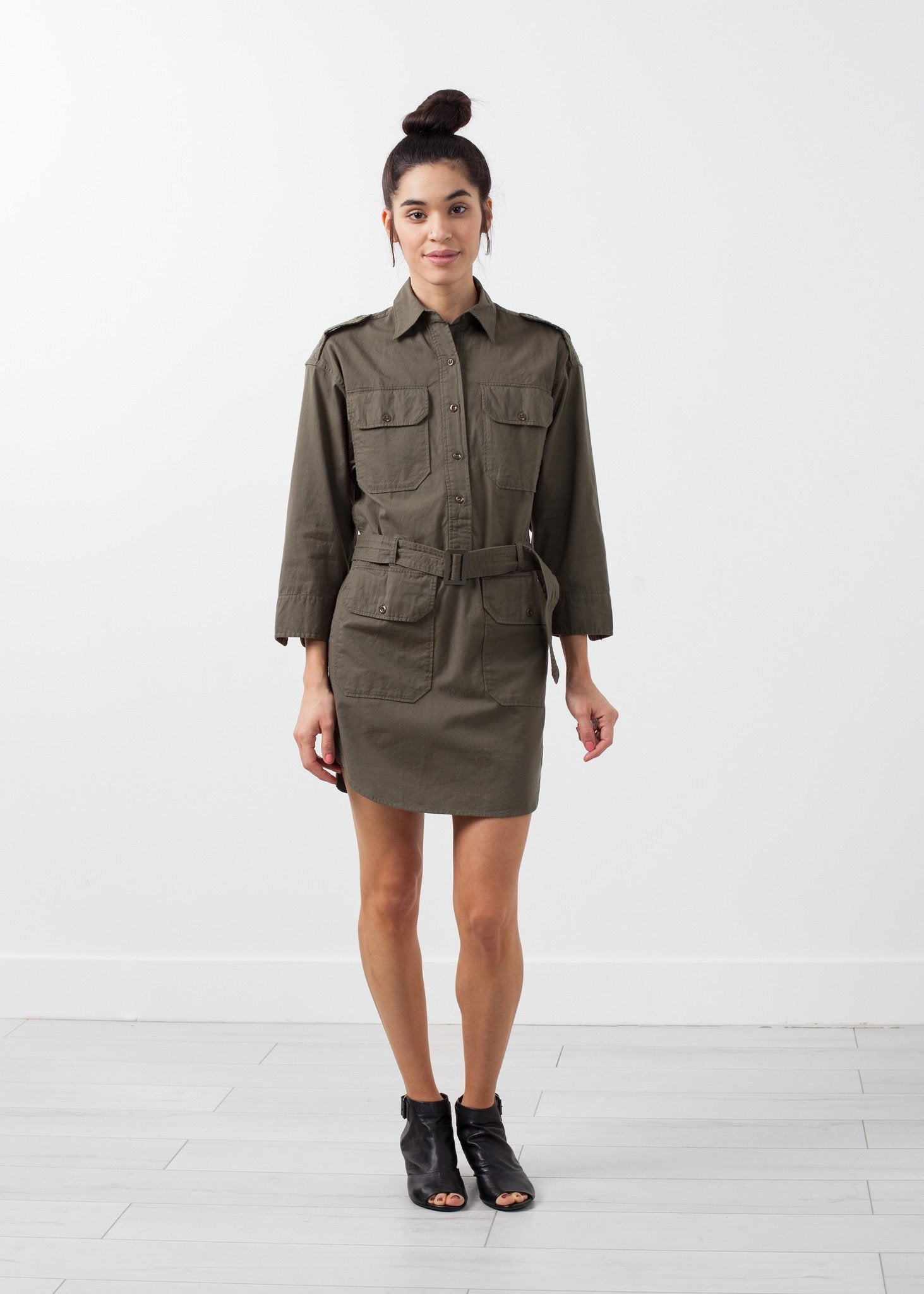 Belted Surplus Dress - mageplaza100.myshopify.com - NLST - [variant_title]