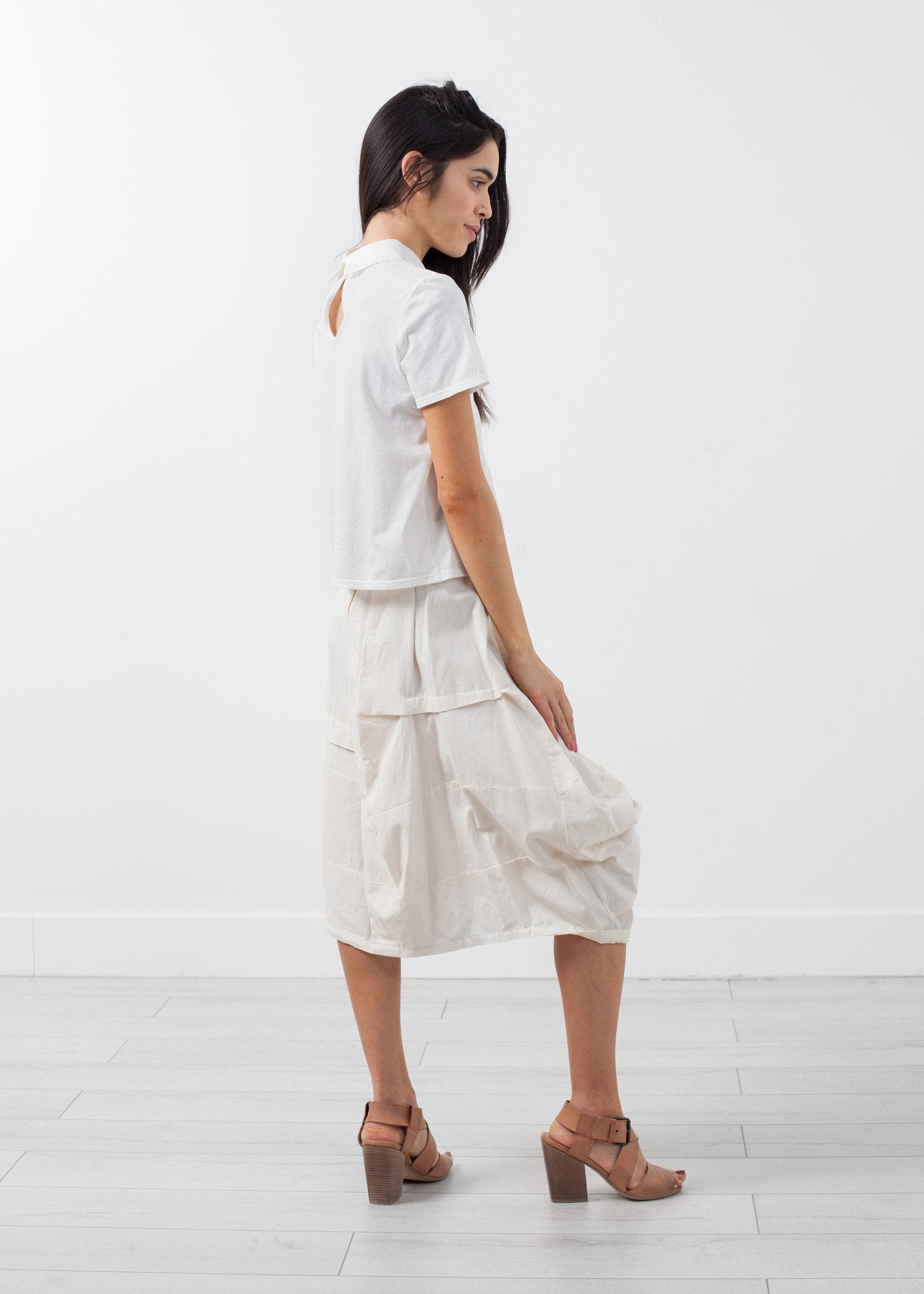 Double Collar Blouse - mageplaza100.myshopify.com - Hache - [variant_title]