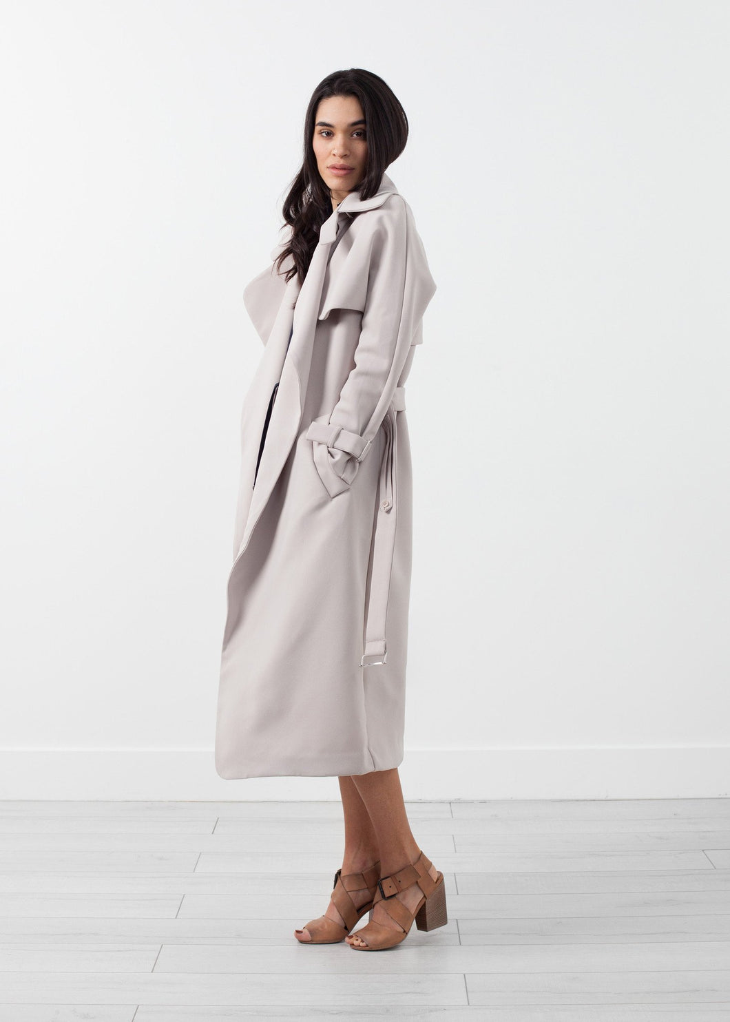 Orietta Coat in Tan - mageplaza100.myshopify.com - By Malene Birger - [variant_title]