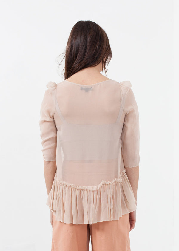 Ruffle Top - mageplaza100.myshopify.com - Louiza Babouryan - [variant_title]