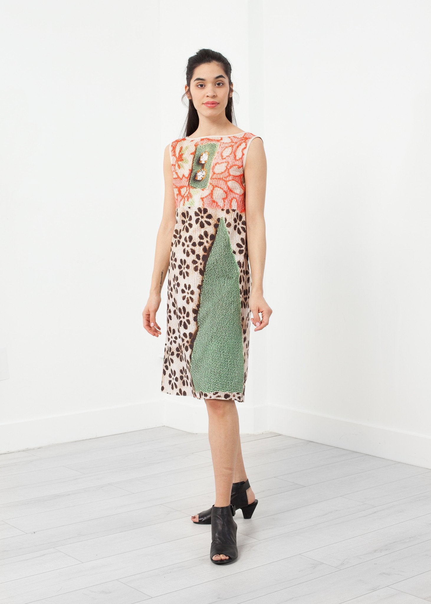Floral Sleeveless Dress - mageplaza100.myshopify.com - Antoni & Alison - [variant_title]