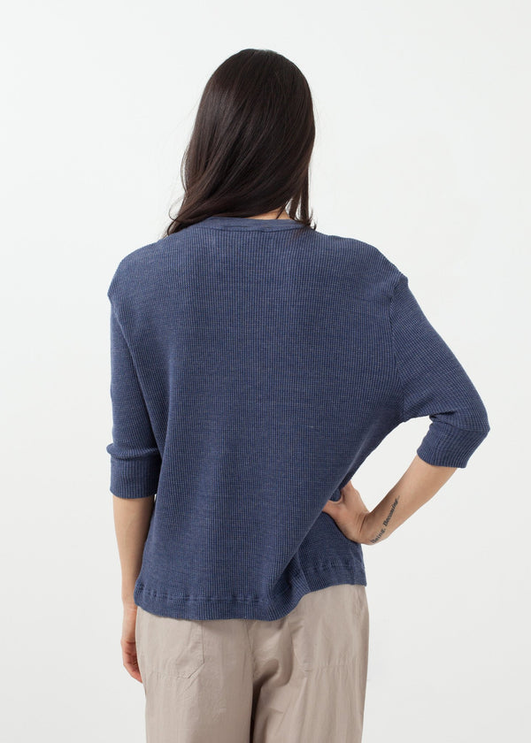 Melange Waffle Top - mageplaza100.myshopify.com - V:Room - [variant_title]