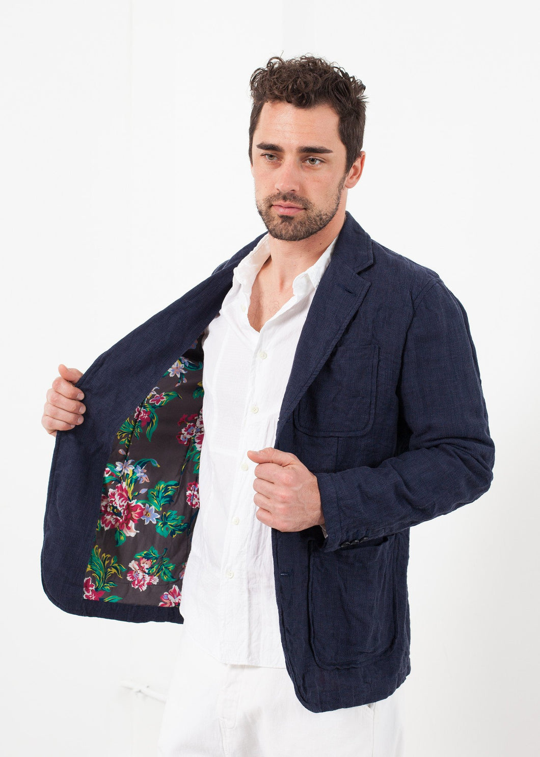 Floral Lined Jacket - mageplaza100.myshopify.com - Sage de Cret - [variant_title]