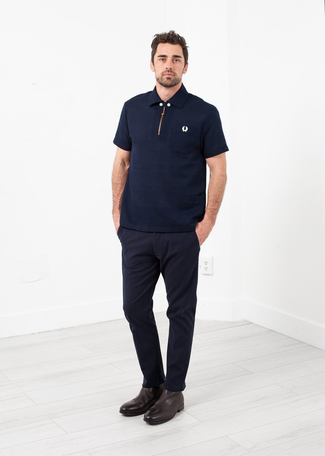 Cellular Weave Shirt - mageplaza100.myshopify.com - Nigel Cabourn - [variant_title]