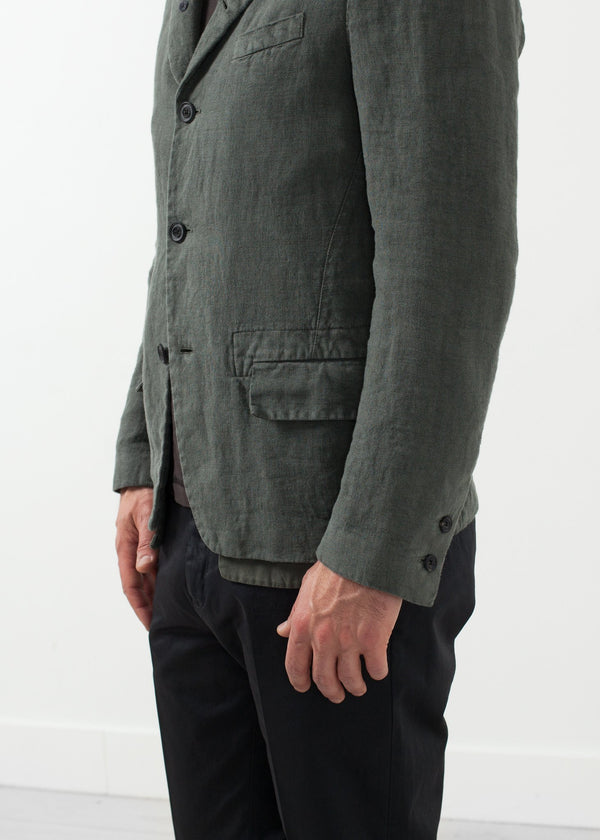 Five Button Cotton Blazer - mageplaza100.myshopify.com - Lardini - [variant_title]
