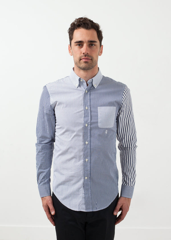Striped Button Up - mageplaza100.myshopify.com - Lardini - [variant_title]