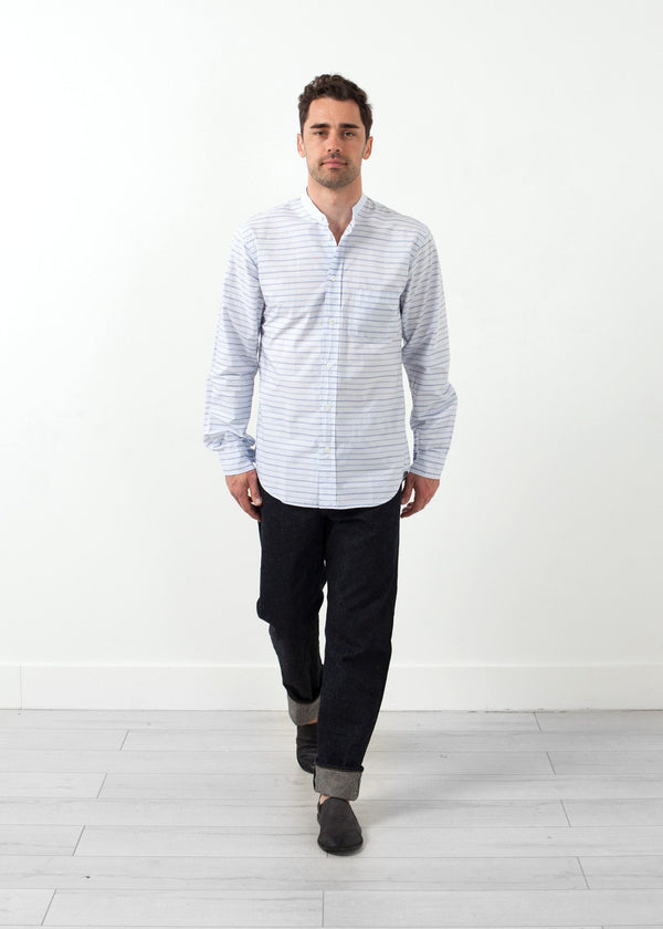 Mandarin Collar Formal Shirt - mageplaza100.myshopify.com - Nigel Cabourn - [variant_title]