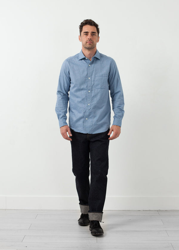 British Officer's Shirt - mageplaza100.myshopify.com - Nigel Cabourn - [variant_title]