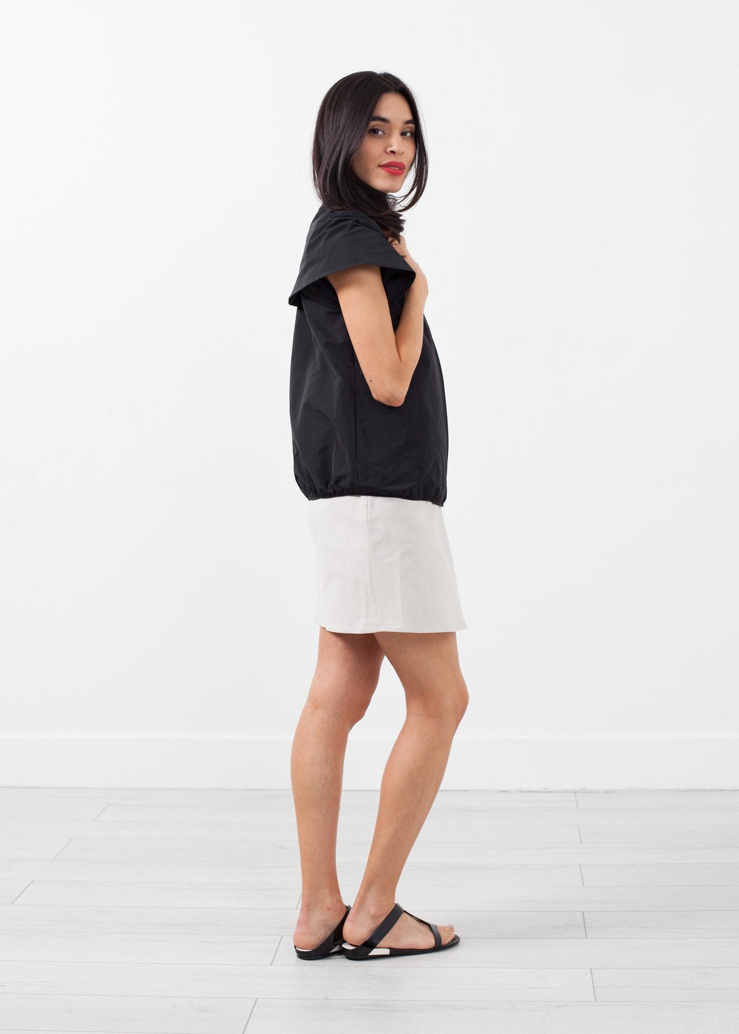 Sleeveless Cape Jacket - mageplaza100.myshopify.com - Hache - [variant_title]