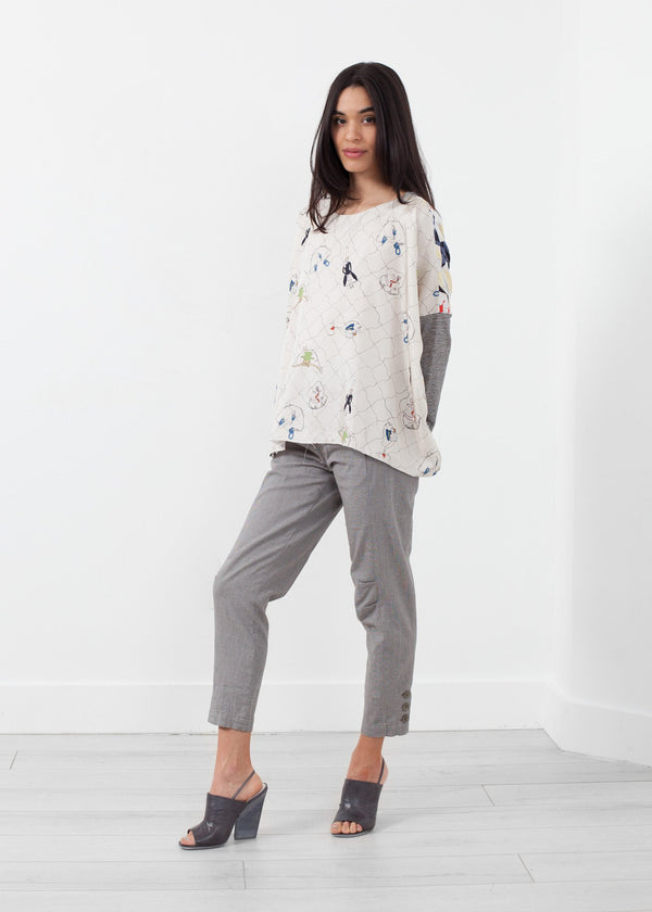 Long Sleeve Box Blouse - mageplaza100.myshopify.com - La Prestic Ouiston - [variant_title]