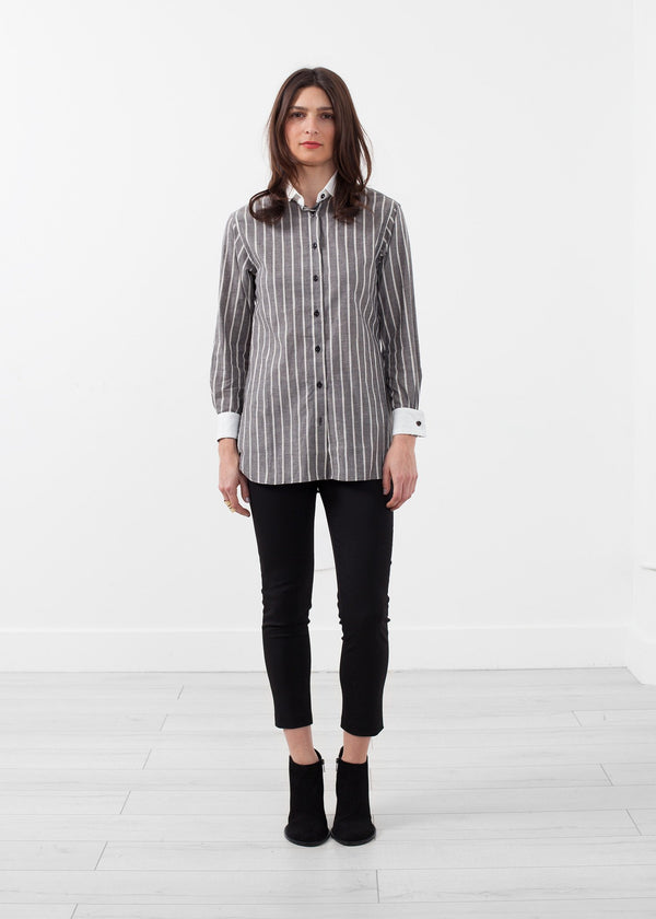 Striped Tuxedo Shirt - mageplaza100.myshopify.com - Hansen - [variant_title]