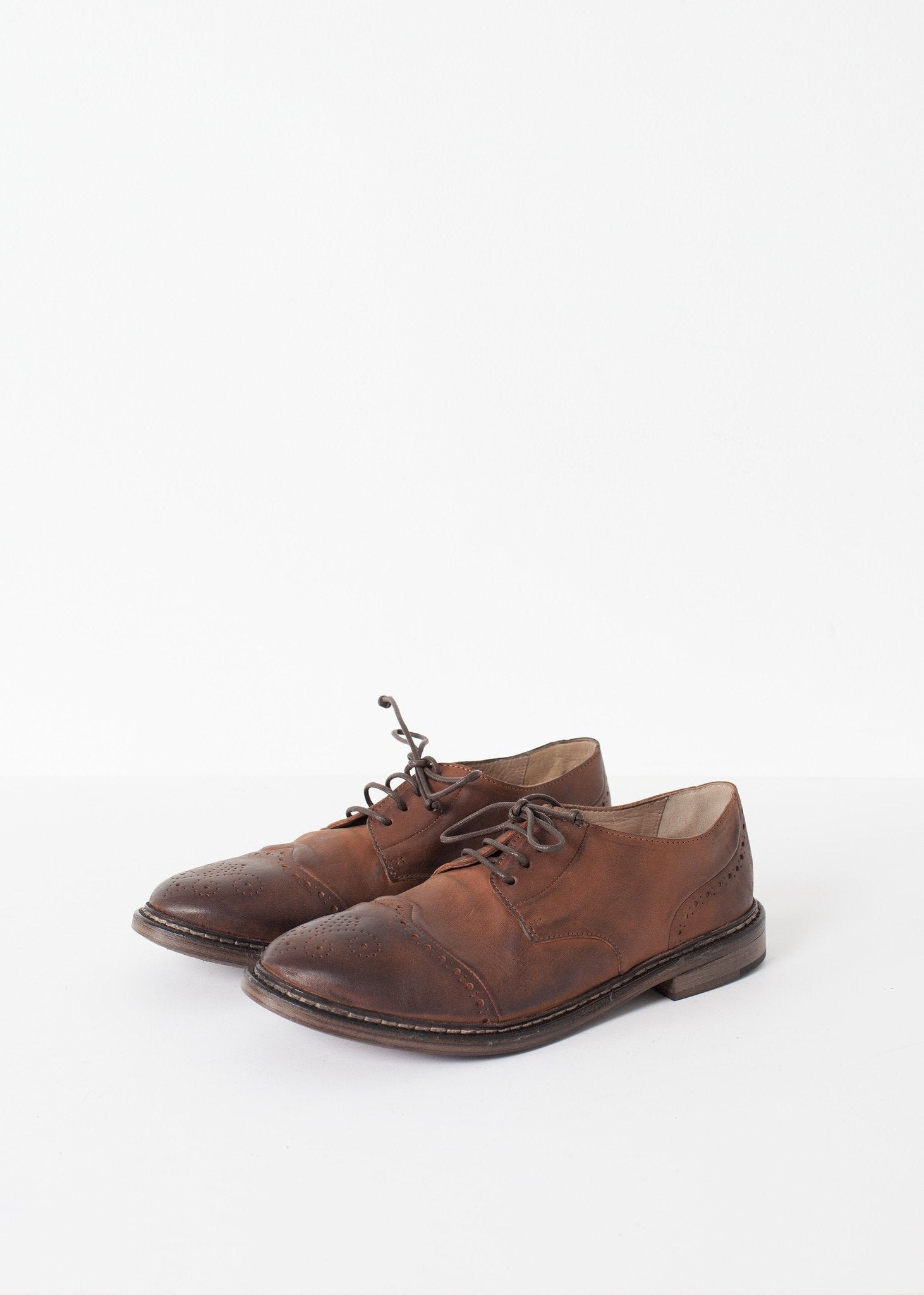 Marrone Oxford in Brown - mageplaza100.myshopify.com - Marsell - [variant_title]