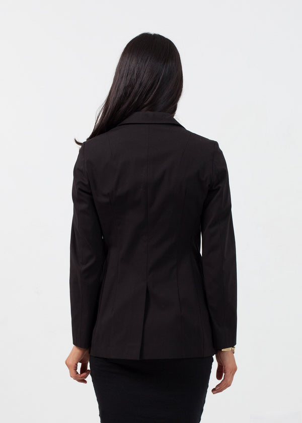 Double Pocket Blazer in Black - mageplaza100.myshopify.com - Ter et Bantine - [variant_title]