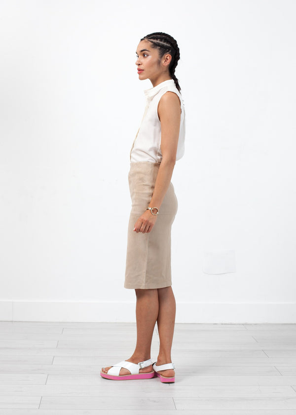 Floridia Leather Skirt - mageplaza100.myshopify.com - By Malene Birger - [variant_title]