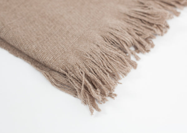 Cashmere Tassel Blanket in Brown - mageplaza100.myshopify.com - Denis Colomb - [variant_title]