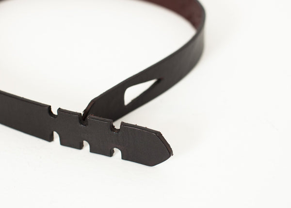 Buckle-less Belt in Black - mageplaza100.myshopify.com - Kelly Cole Group - [variant_title]