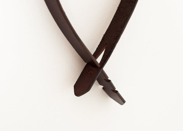 Buckle-less Belt in Brown - mageplaza100.myshopify.com - Kelly Cole Group - [variant_title]