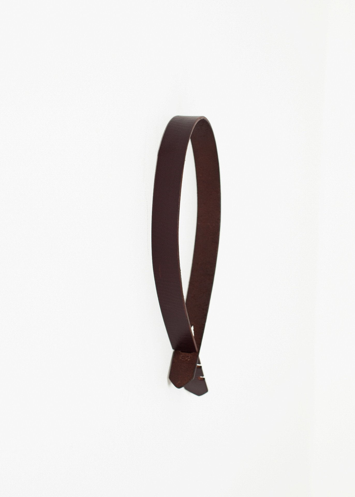 Buckle-less Belt in Brown - mageplaza100.myshopify.com - Kelly Cole Group - [variant_title]