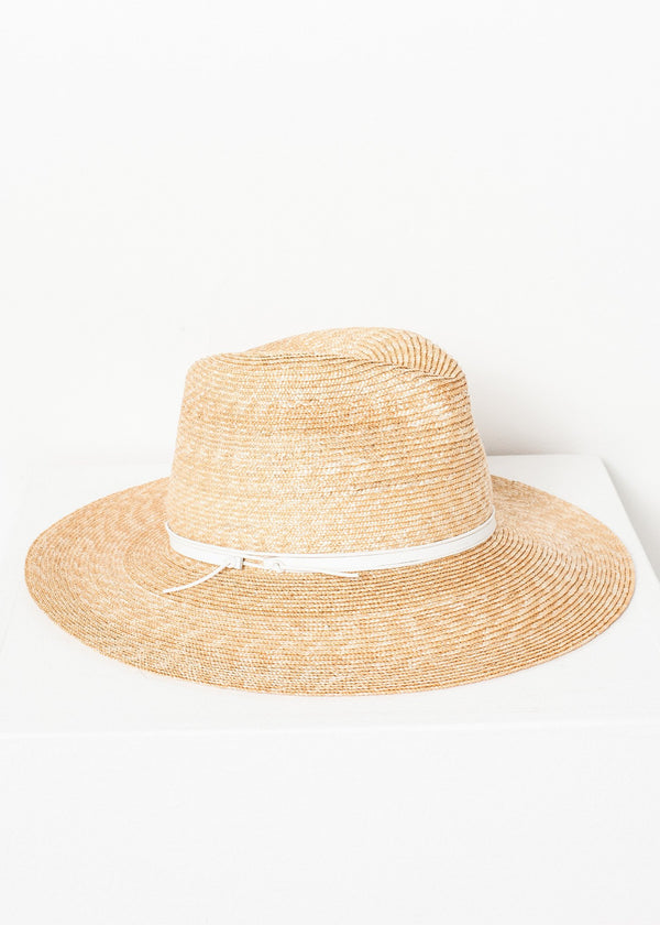 Wrapped Up Hat in Straw/White - mageplaza100.myshopify.com - Lola - [variant_title]