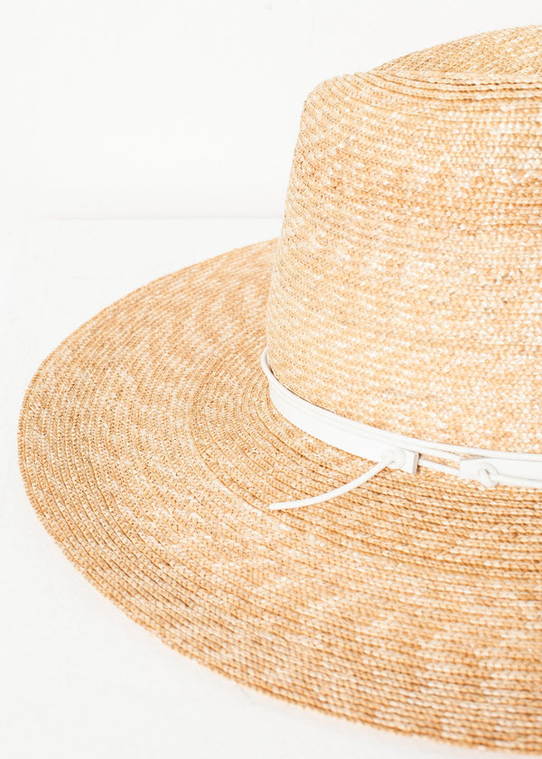 Wrapped Up Hat in Straw/White - mageplaza100.myshopify.com - Lola - [variant_title]