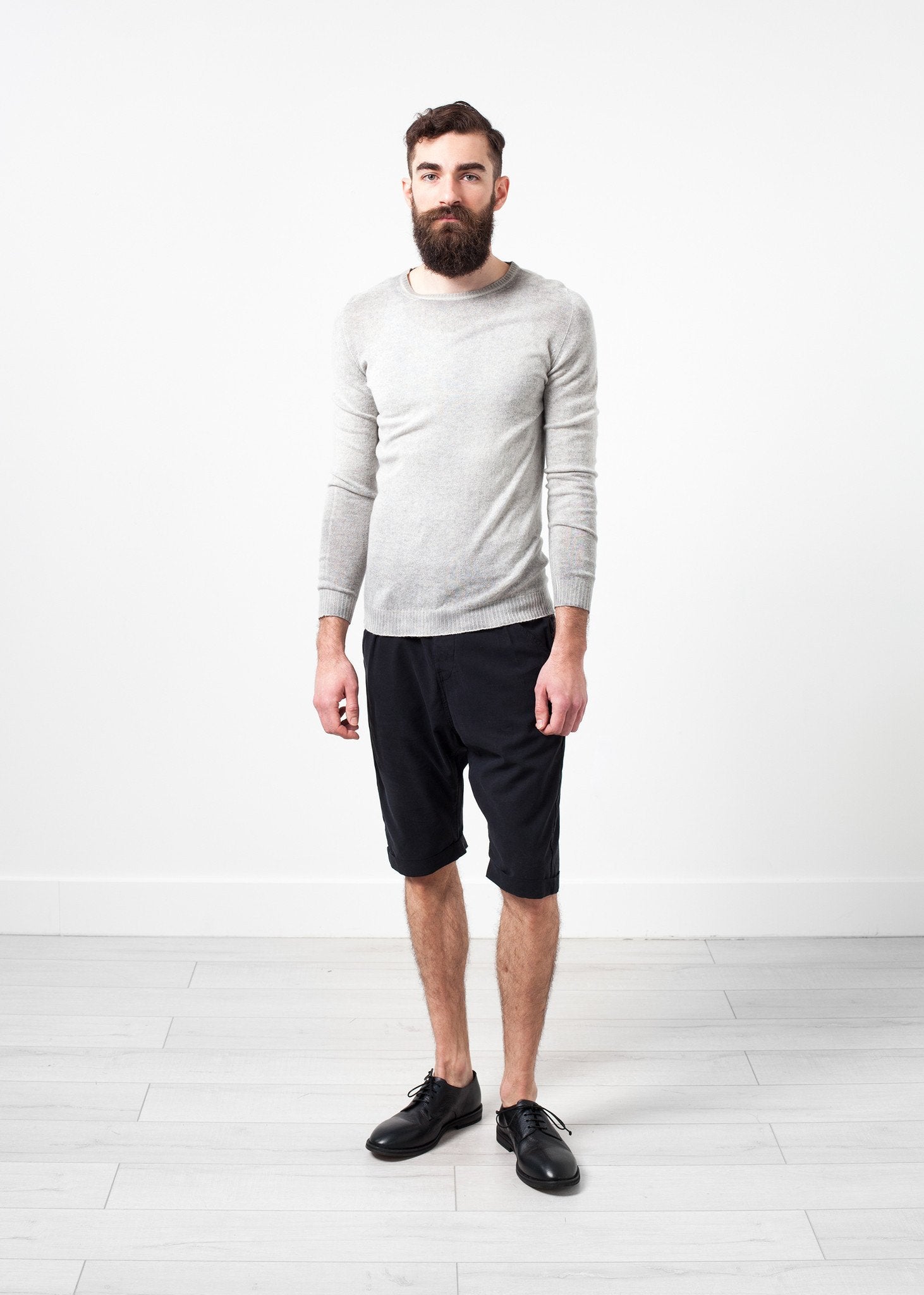 Mottled Cashmere Crewneck - mageplaza100.myshopify.com - Avant Toi - [variant_title]