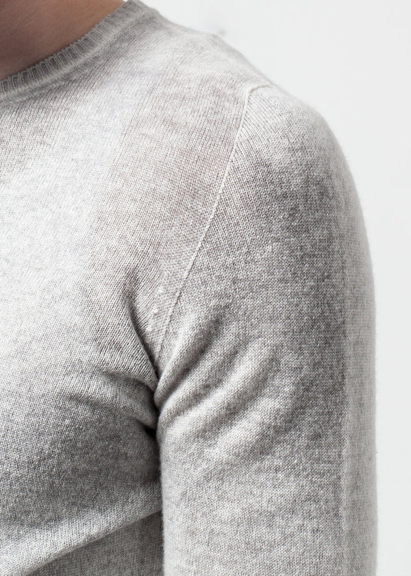 Mottled Cashmere Crewneck - mageplaza100.myshopify.com - Avant Toi - [variant_title]