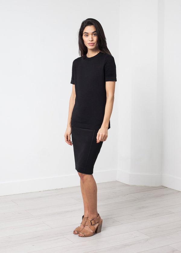 Ribbed Short Sleeve Knit - mageplaza100.myshopify.com - Co - [variant_title]