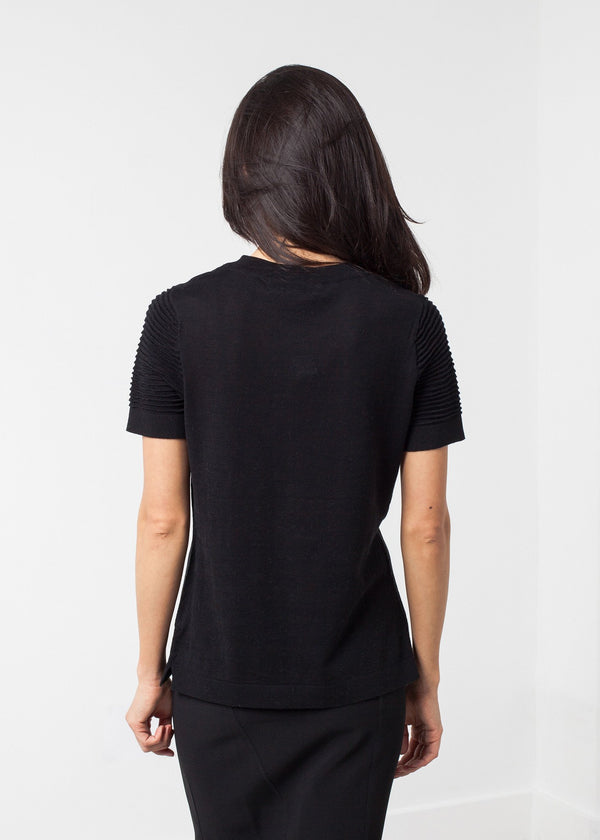 Ribbed Short Sleeve Knit - mageplaza100.myshopify.com - Co - [variant_title]