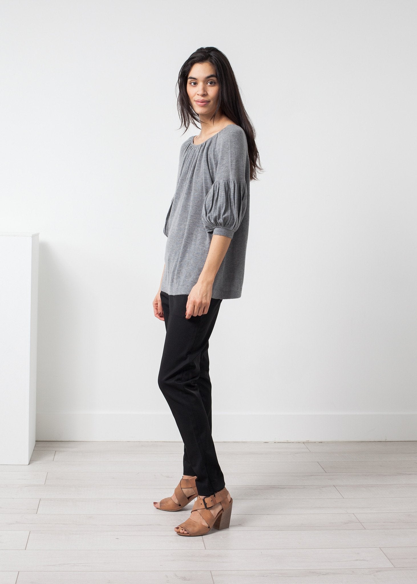 Cashmere Puff Sleeve Knit - mageplaza100.myshopify.com - Co - [variant_title]