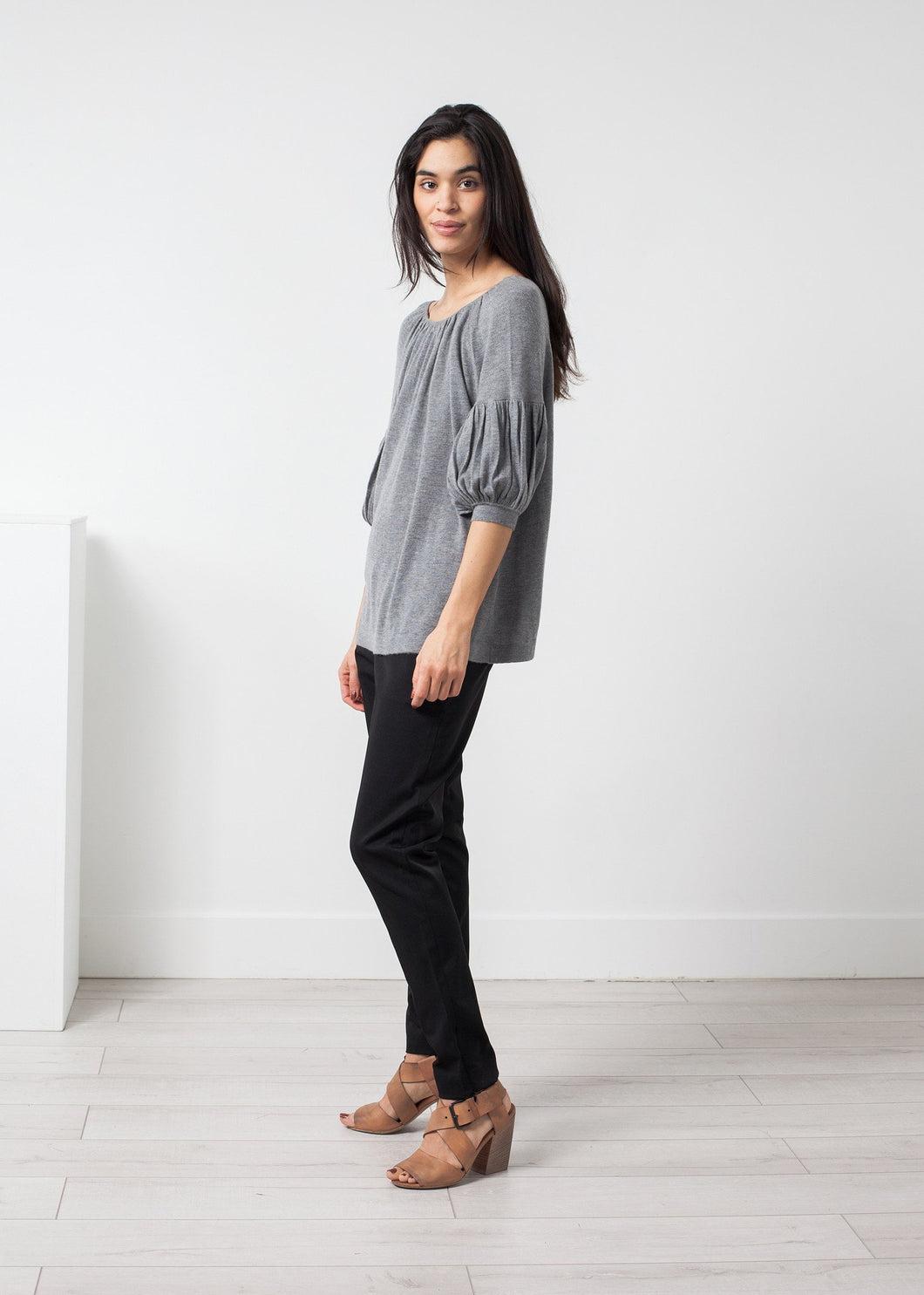 Cashmere Puff Sleeve Knit - mageplaza100.myshopify.com - Co - [variant_title]