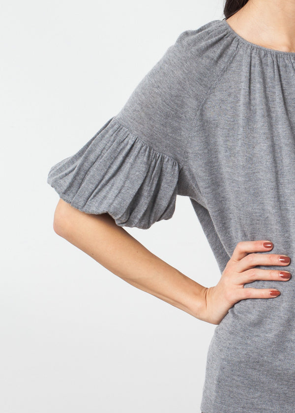Cashmere Puff Sleeve Knit - mageplaza100.myshopify.com - Co - [variant_title]