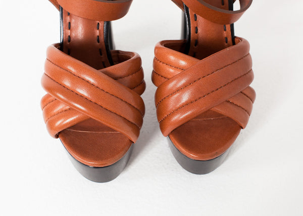 Farlill Heel in Brown - mageplaza100.myshopify.com - By Malene Birger - [variant_title]