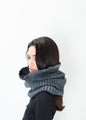 Knit Neck Warmer in Grey - mageplaza100.myshopify.com - Avant Toi - [variant_title]
