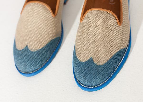 Wingtip Loafer in Blue - mageplaza100.myshopify.com - Verba - [variant_title]