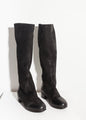Knee-High Boot in Black - mageplaza100.myshopify.com - Marsell - [variant_title]