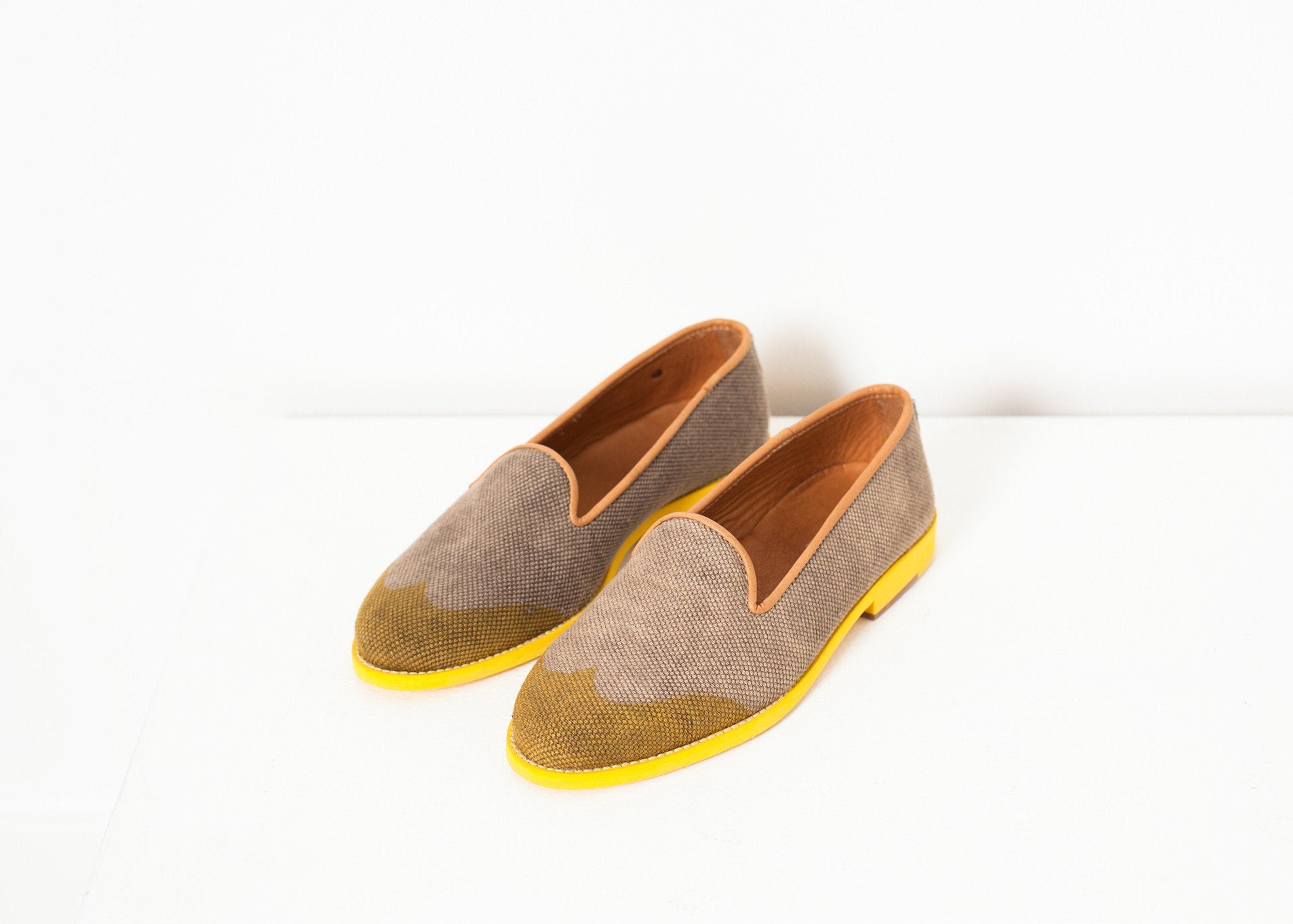 Wingtip Loafer in Yellow - mageplaza100.myshopify.com - Verba - [variant_title]