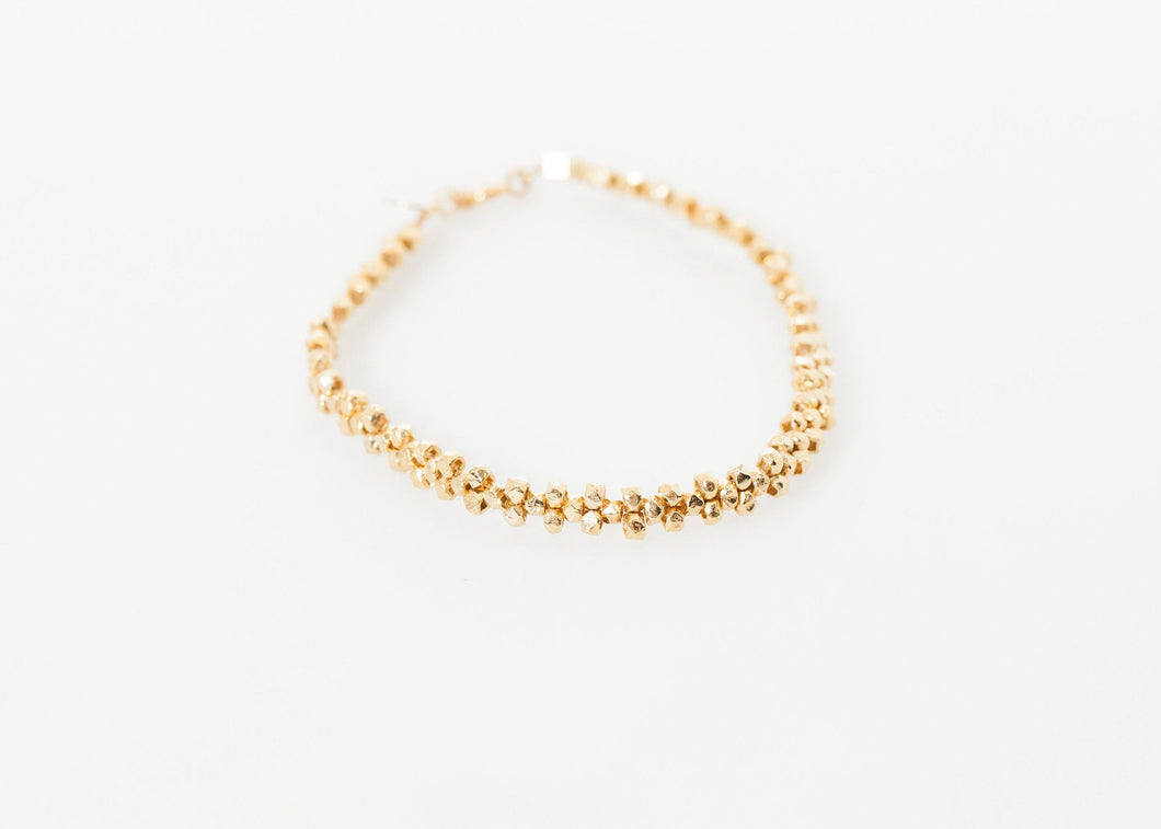 Lane Bead Bracelet in Gold Brass - mageplaza100.myshopify.com - 5 Octobre - [variant_title]