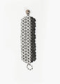 Lattice Bead Cuff in Silver/Black - mageplaza100.myshopify.com - Maria Calderara - [variant_title]