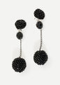 Drop Cluster Earring in Black - mageplaza100.myshopify.com - Maria Calderara - [variant_title]