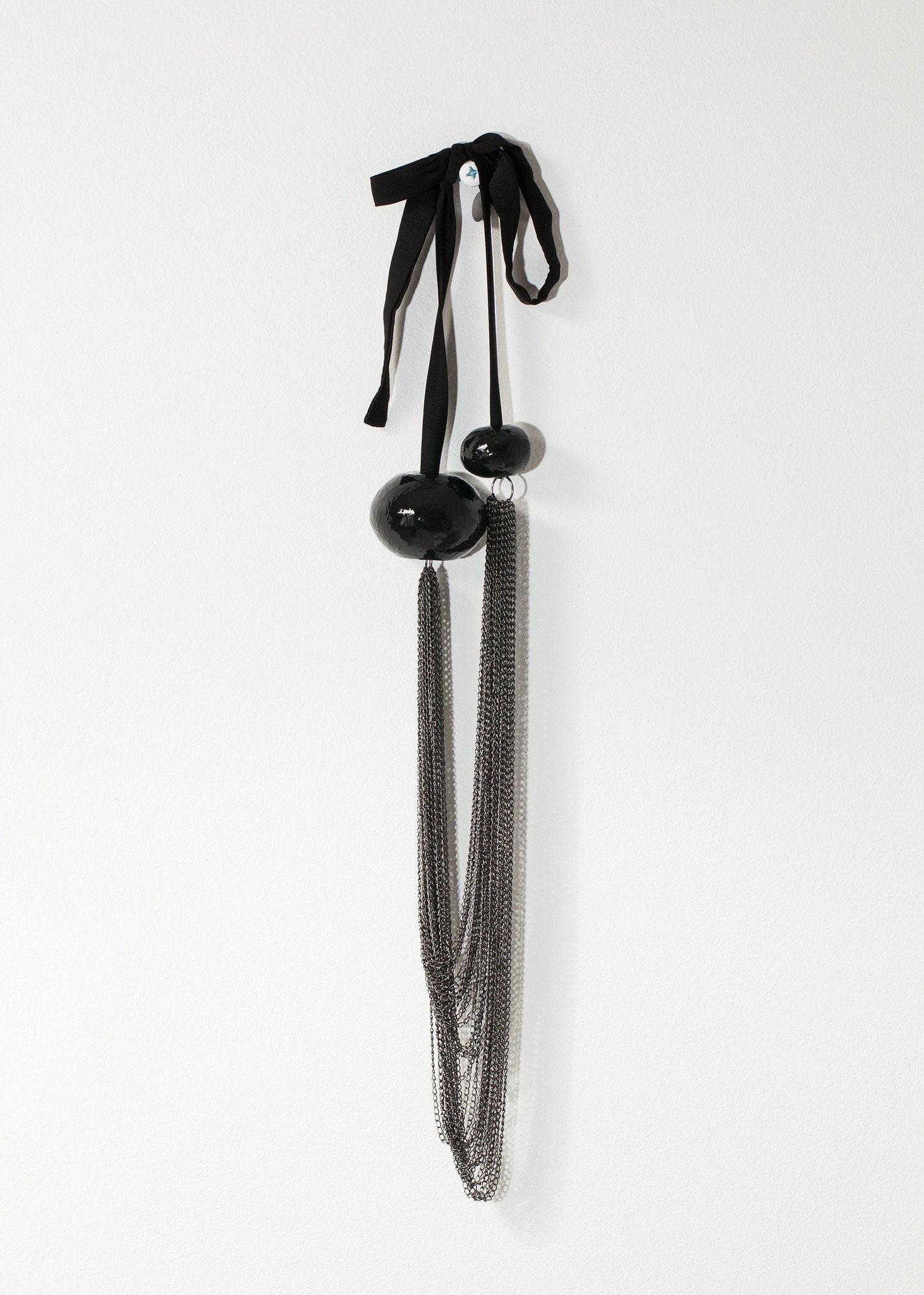 Cascade Necklace in Black - mageplaza100.myshopify.com - Maria Calderara - [variant_title]