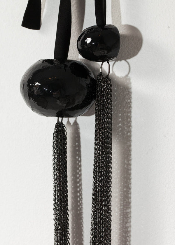 Cascade Necklace in Black - mageplaza100.myshopify.com - Maria Calderara - [variant_title]