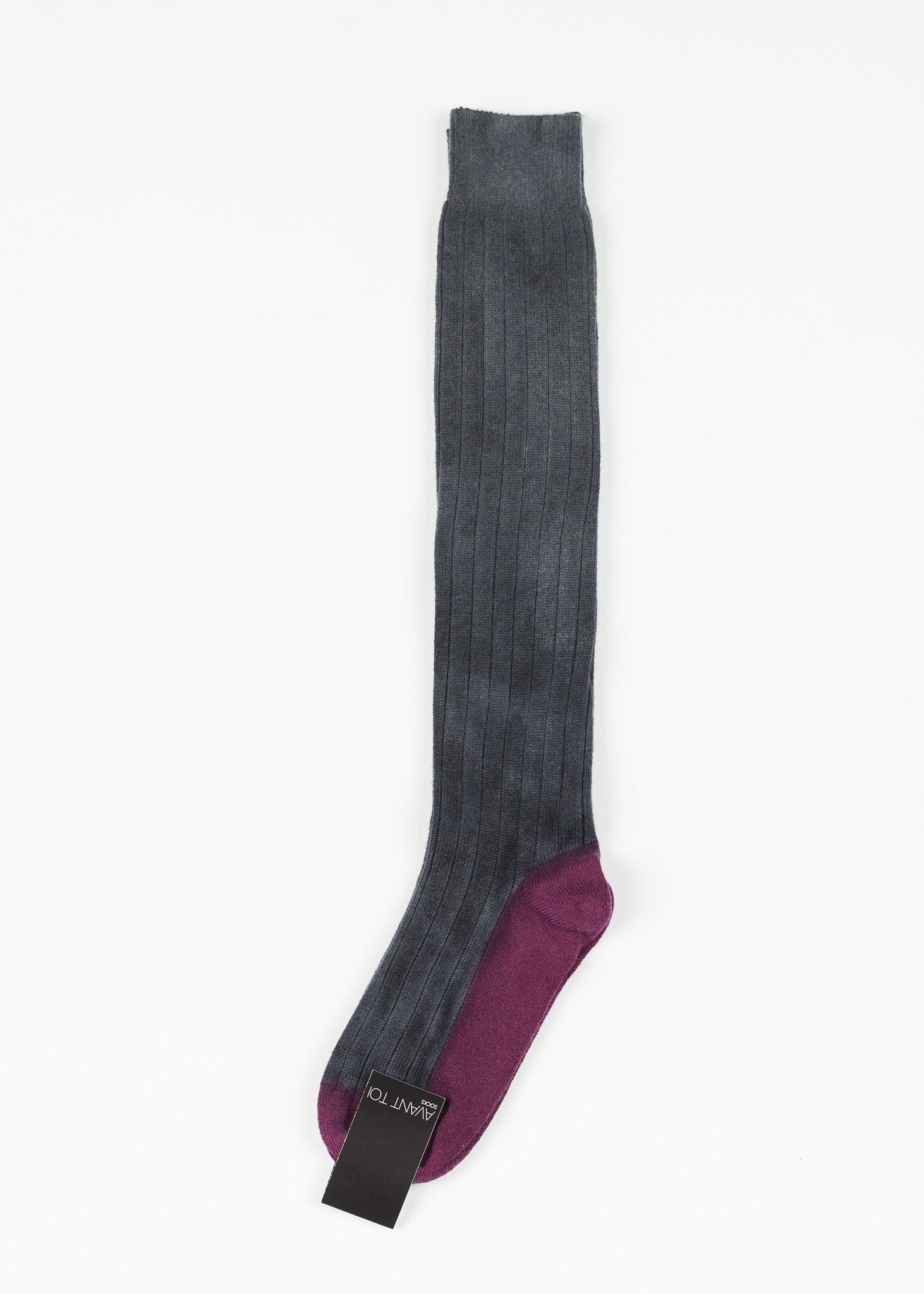 Cashmere Knit Sock in Grey - mageplaza100.myshopify.com - Avant Toi - [variant_title]